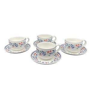 Johnson Brothers LUGANO Cups & Saucers Made in England Service For 4